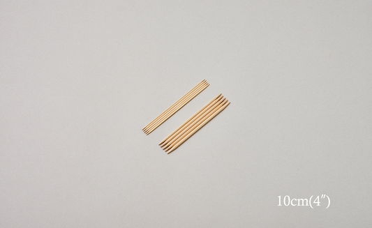 Seeknit Aluminum Stitch Holders Gold set of 2