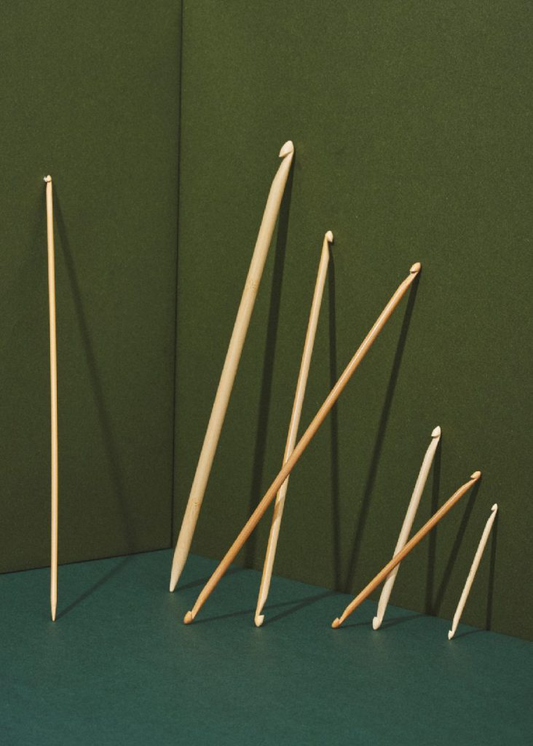 Crochet Hooks - Single Ended - Afghan - Shirotake