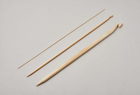 Crochet Hooks - Single Ended - Afghan - Shirotake