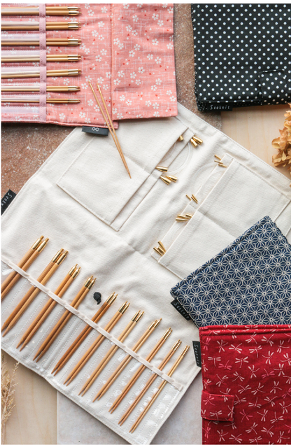 Fabric Cases for Knitting Needles (Empty)