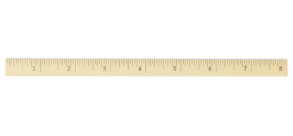 Bamboo Measuring Ruler - Durable Eco-Friendly Wooden Ruler