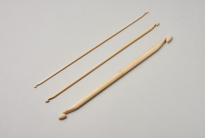 Crochet Hooks - Double Ended - Afghan & Tunisian - Shirotake - 10cm(4″), 15cm(6″) and 30cm(12″)