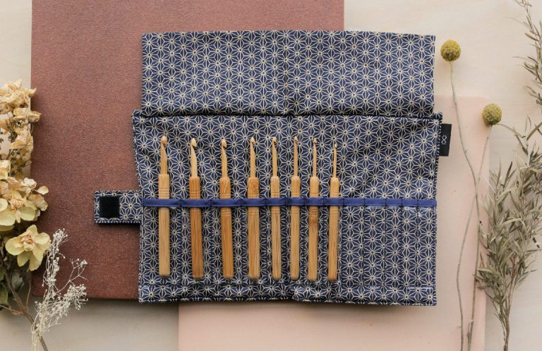 Koshitsu Crochet Hook with Bamboo Tips