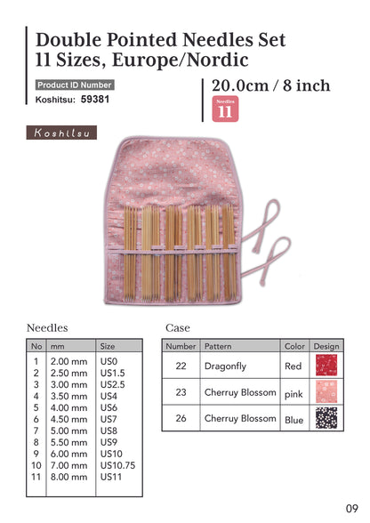 Sets - Double Point Needles - Case Type A