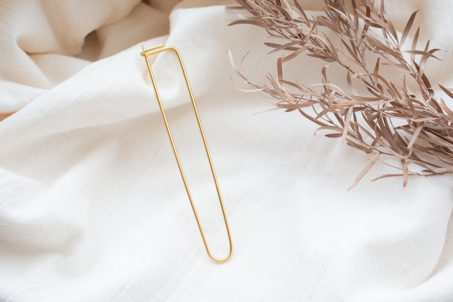 Seeknit Aluminum Stitch Holders Gold set of 2