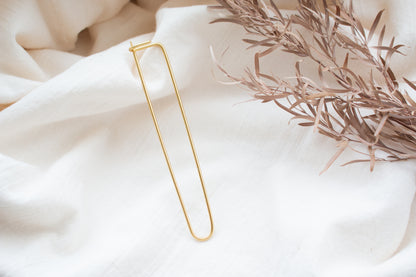 Seeknit Aluminum Stitch Holders Gold set of 2