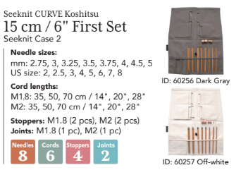 Sets - IC Needles - C U R V E - Case Type Seeknitcase2