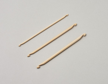 Crochet Hooks - Double Ended - Afghan & Tunisian - Shirotake - 10cm(4″), 15cm(6″) and 30cm(12″)