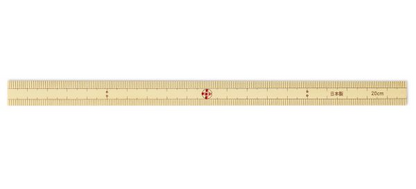 Bamboo Measuring Ruler - Durable Eco-Friendly Wooden Ruler