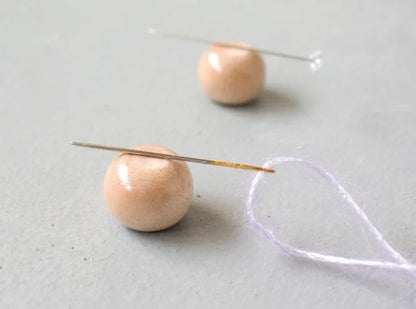 Magnetic Needle Keeper Wood Ball