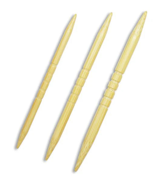 Cable Stitch Holders (Grooved) Set of 3 - Shirotake